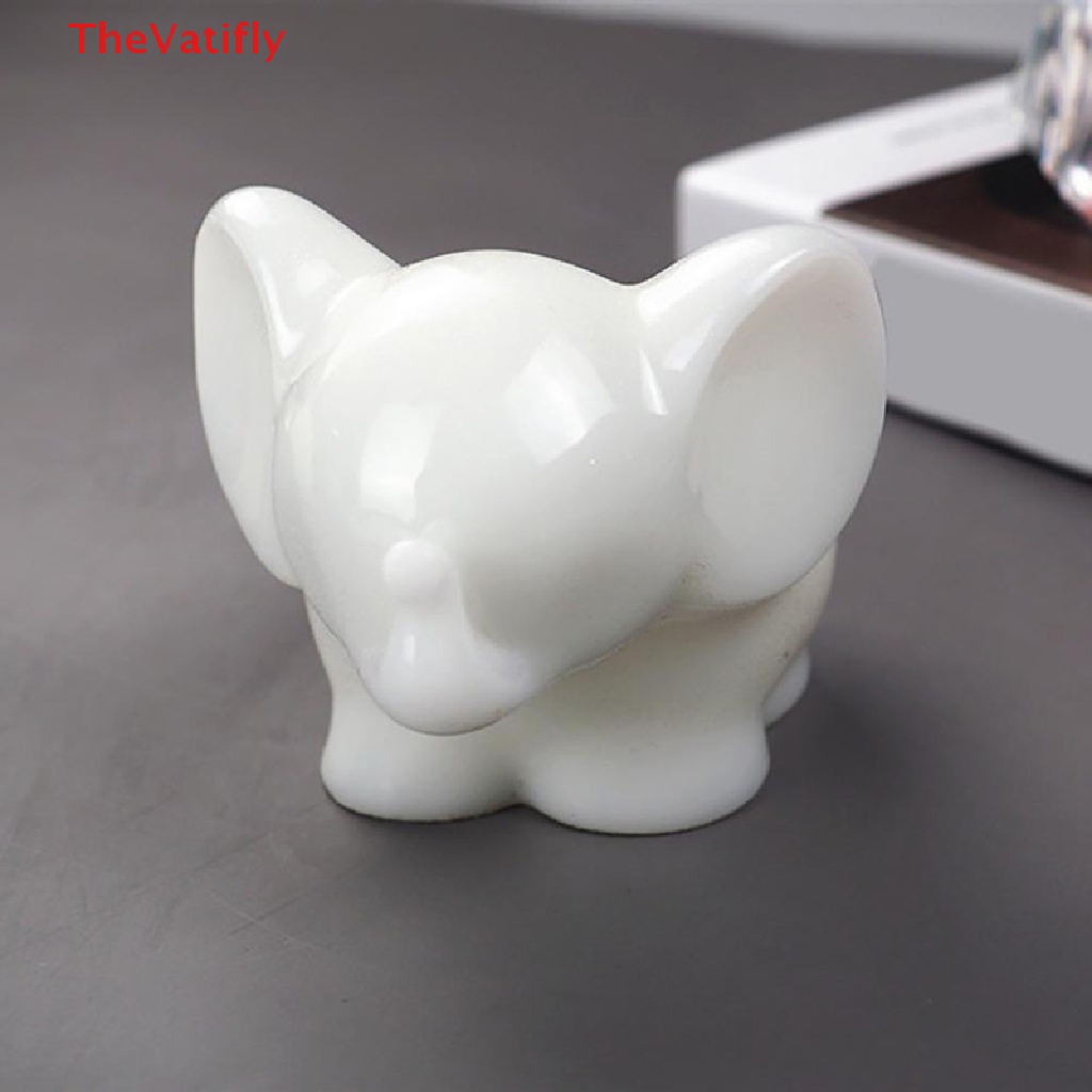 [Thevaly] Khuôn Silicone Làm Nhựa Epoxy Resin Hình Con Voi Ba Chiều DIY