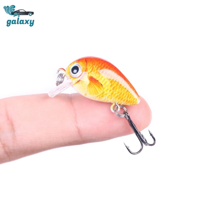 Galaxy Set 5 Mồi Giả Nhử Cá Mini 5 Màu 1.5g Kèm Hộp Đựng
