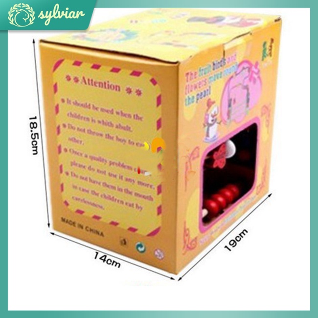 Đồ Chơi Hạt Gỗ Mê Cung Hình Hoa / Chim Hoạt Hình Nhiều Màu Giáo Dục Sớm Cho Bé