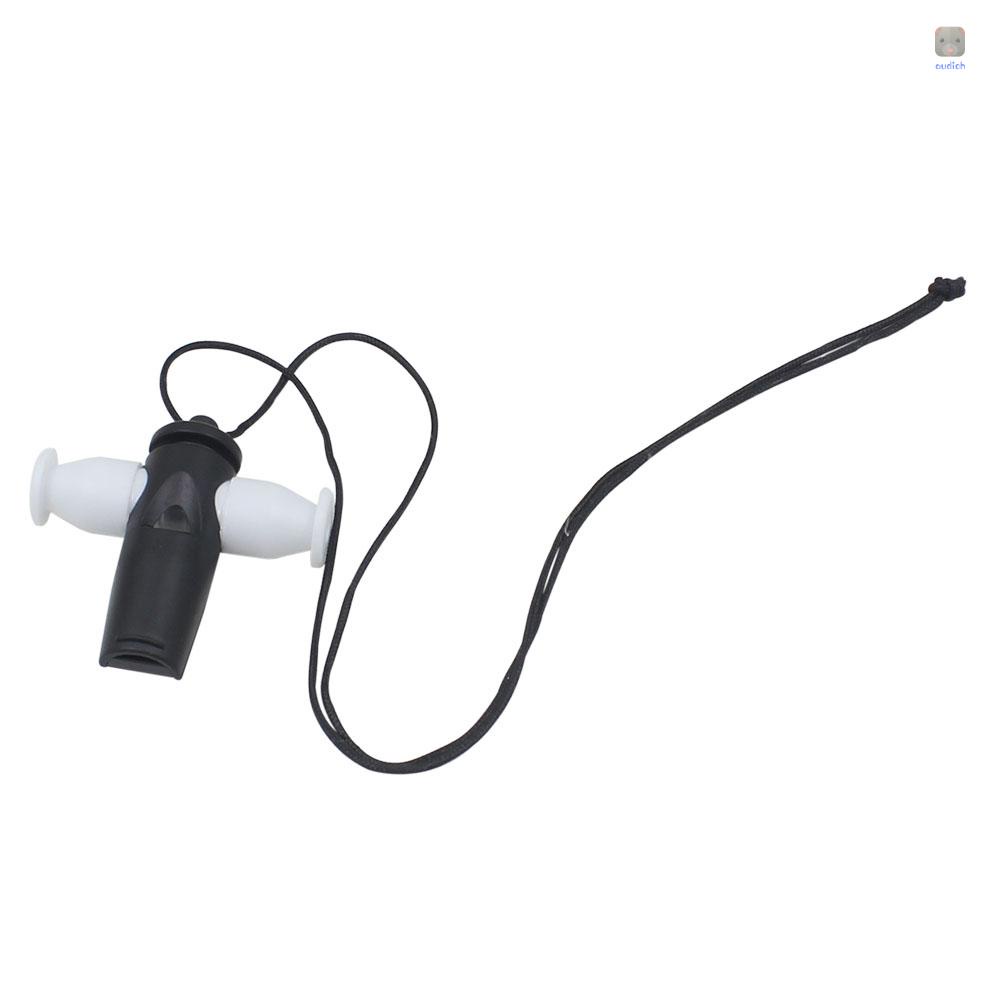 Còi Thổi Samba Bằng Nhựa Ba Tông Màu Trắng / Đen Làm Quà Tặng