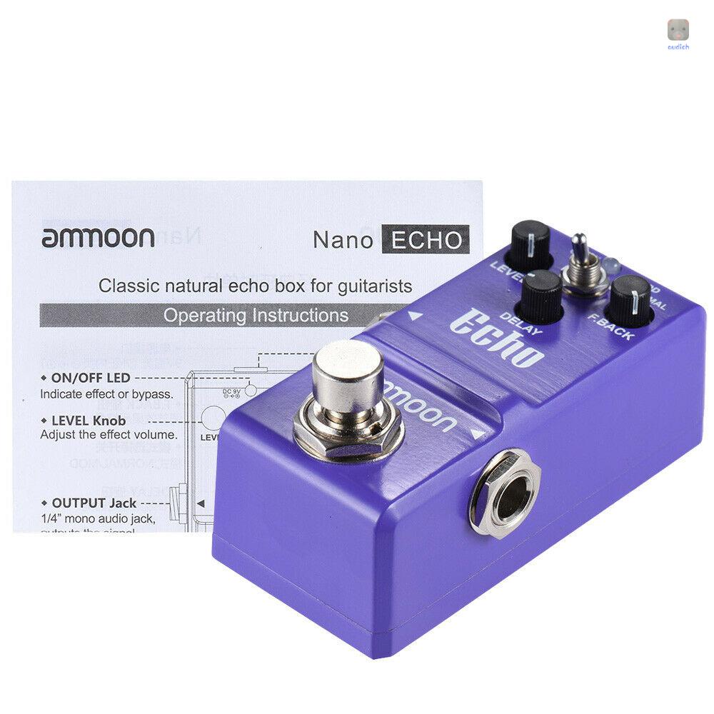 Pedal Tạo Hiệu Ứng Âm Thanh Nano Bằng Hợp Kim Nhôm Chuyên Dụng Cho Đàn Guitar