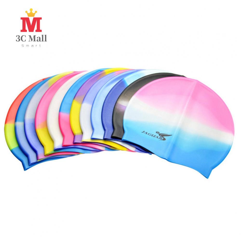 [Xả kho]Swimming Cap For Men&amp;Women Adults Protect Ears Sports Swim Pool Brand New