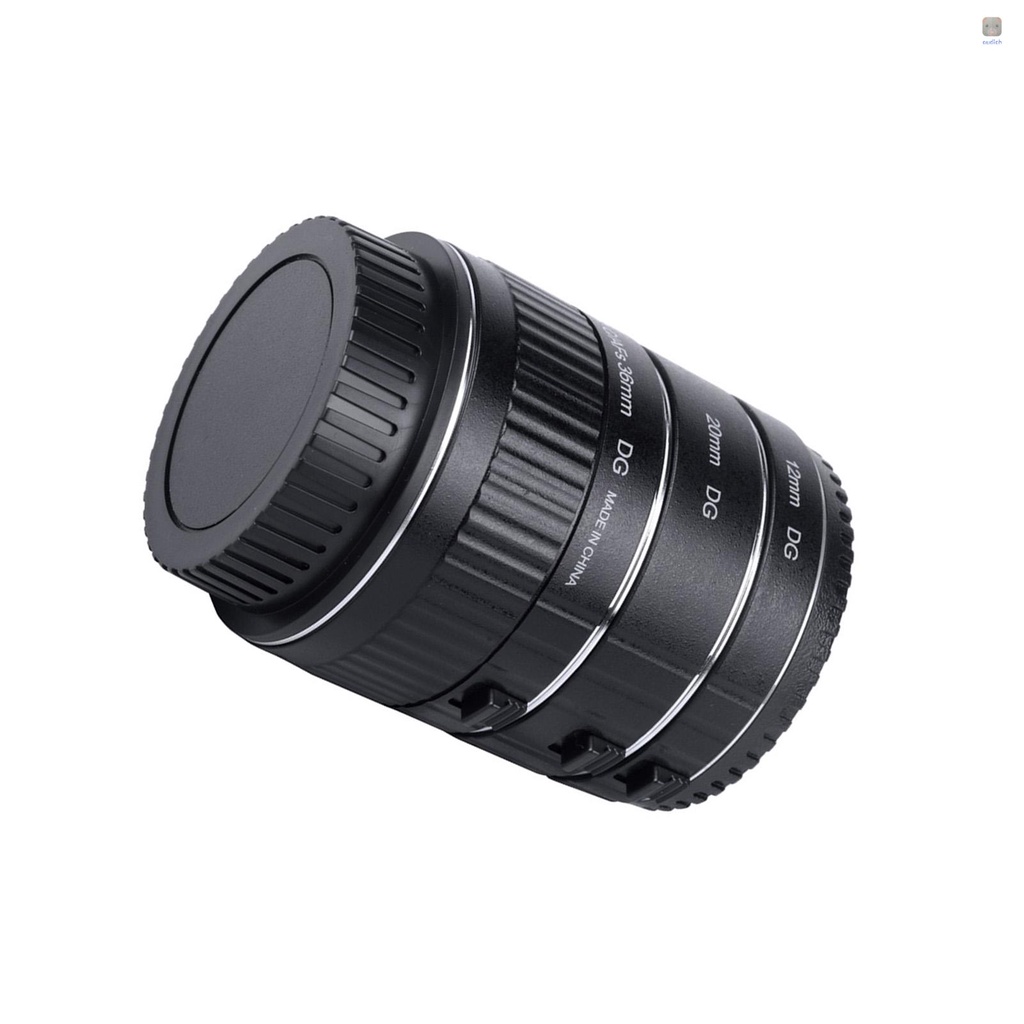 Vòng Kim Loại Mở Rộng AF TTL 12mm 20mm 36mm Cho Ống Kính EF EF-S 35mm DSLR