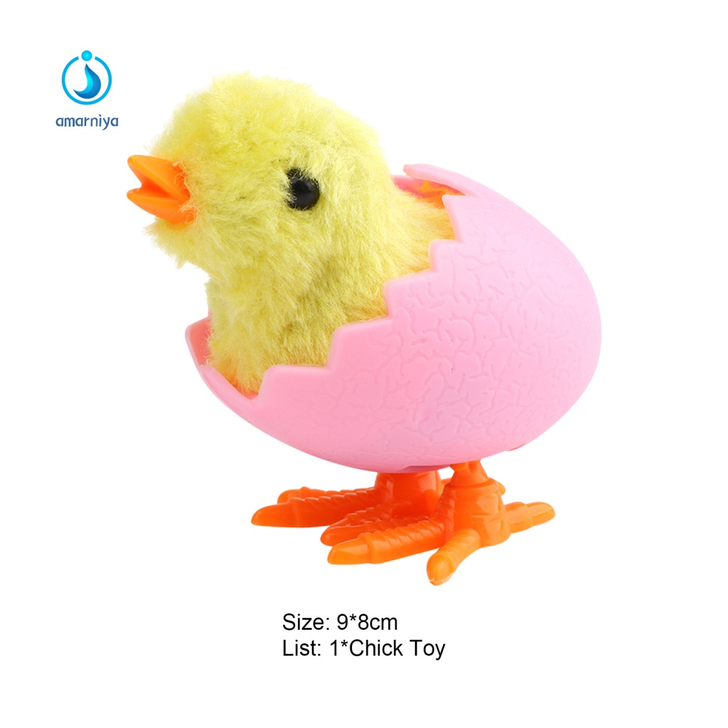 Amar Thú Nhồi Bông Hình Gà Con Lên Dây Cót Cho Bé