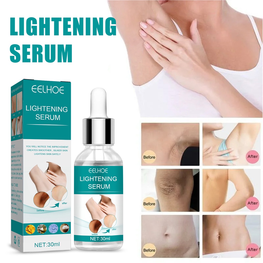 Dầu Làm Trắng Vùng Da Dưới Cánh Tay / Đầu Gối / Mắt Cá Chân Màu Đen Hấp Thụ Melanin Không Gây Kích Ứng 30ml Cho Nữ