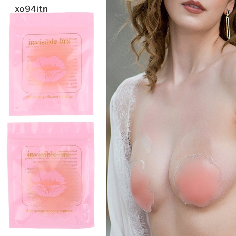 Miếng Dán Ngực Silicone Vô Hình Tái Sử Dụng Tiện Lợi