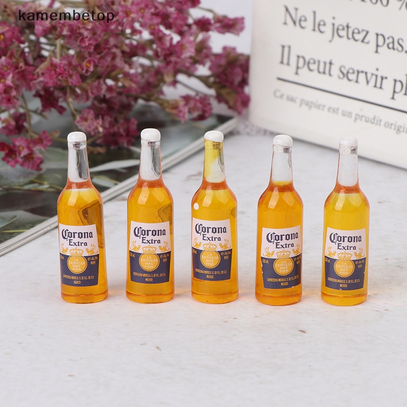 Set 10 Chai Rượu Mini Tỉ Lệ 1 / 12 Cho Bé Chơi Đồ Hàng