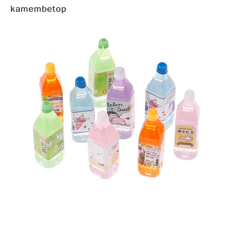 Bộ 5 Mô Hình Ly Nước Ép Trang Trí Nhà Búp Bê