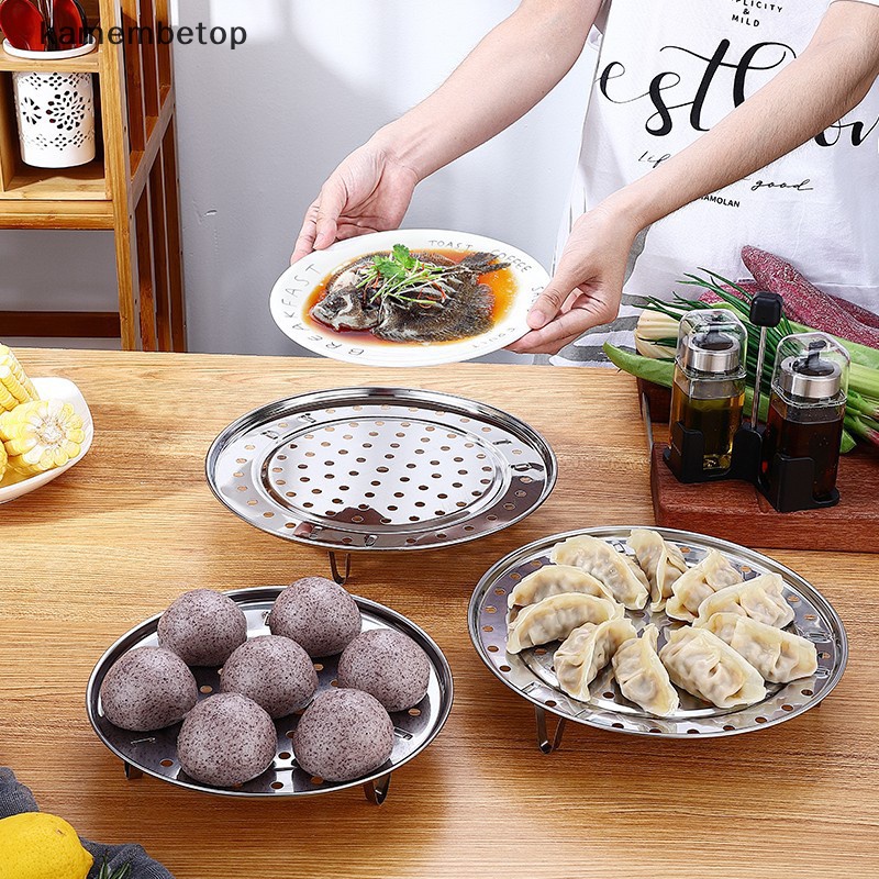 1 Khay Hấp Thức Ăn Bằng Thép Không Gỉ