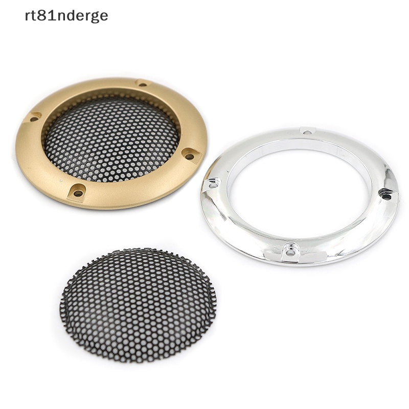 Bộ 2 Ốp Bọc Loa Hình Tròn 2 &quot;inch Bằng Kim Loại Dạng Lưới