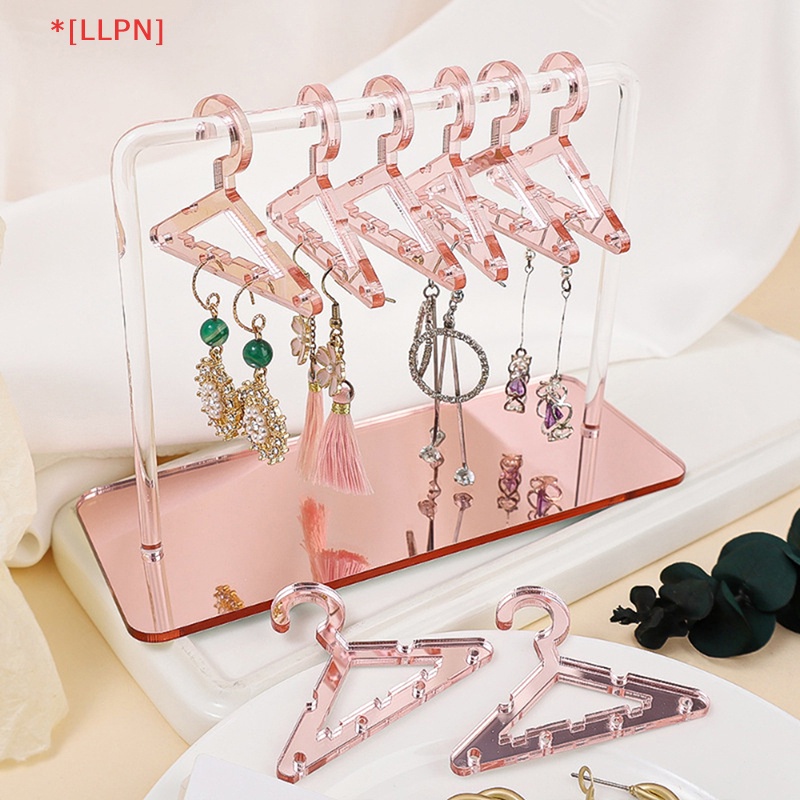 [loyaltysun] Giá Đỡ Trưng Bày Bông Tai / Vòng cổ / Trang Sức Dạng Móc Treo Sáng Tạo Trang Trí Bàn Làm
