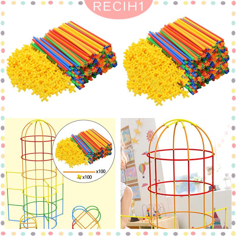 Bộ Đồ Chơi Xây Dựng Có Ống Nối Dành Cho Trẻ Em