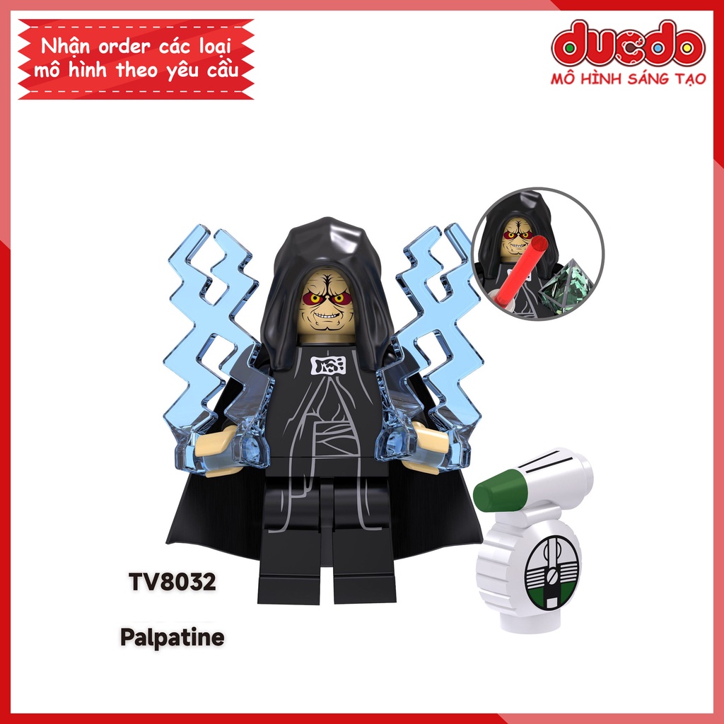 Minifigures nhân vật Chiến tranh giữa các vì sao - Đồ chơi Lắp ghép Xếp hình Mini Mô hình TV6105