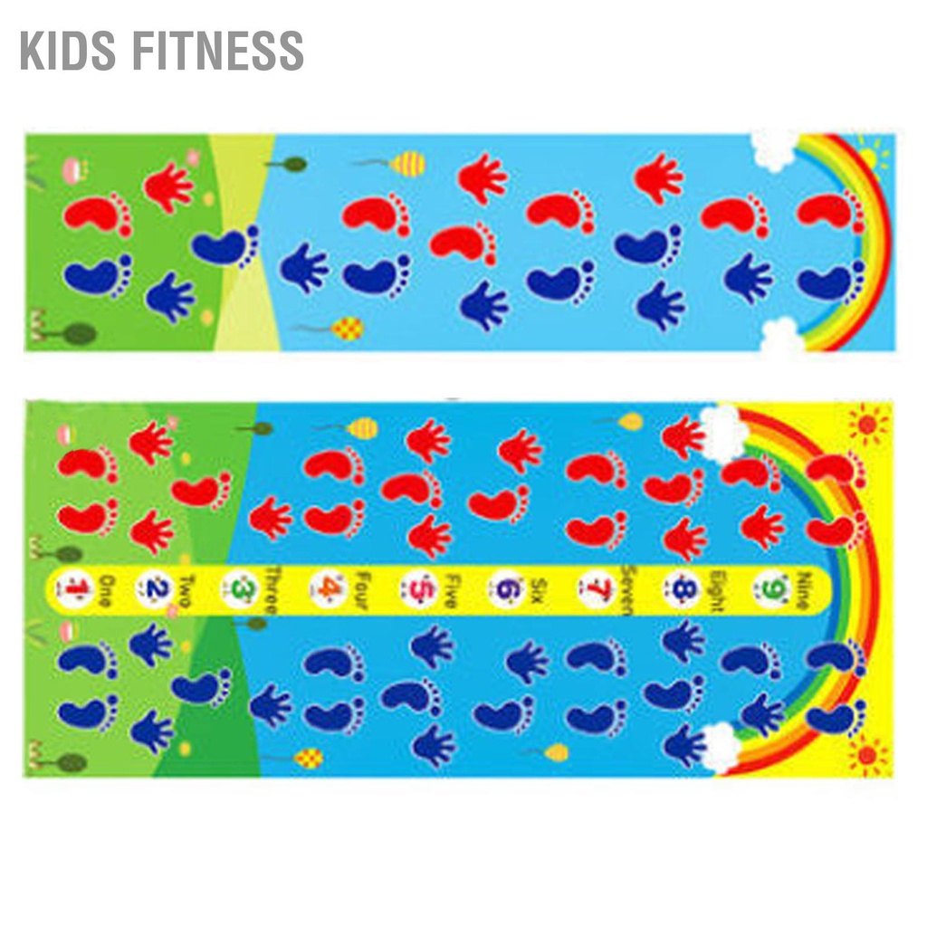 Kids Fitness Thảm Tập Bò Cho Trẻ Em Trò Chơi Chống Thấm Vải Gia Đình