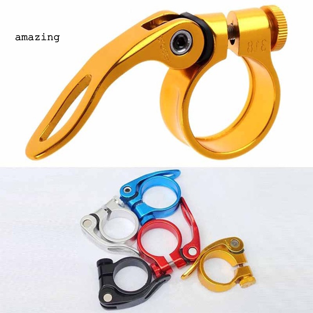 Kẹp Cố Định Cốt Yên Xe Đạp Leo Núi Bằng Hợp Kim Nhôm 31.8mm