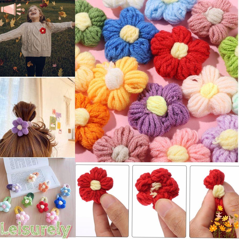 Bộ 5 miếng vá thêu ren hoa trang trí quần áo bằng polyester độc lạ DIY