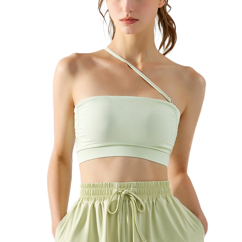 Wmuncc Áo Ngực Thể Thao Hai Dây Màu Trơn Thời Trang Cho Nữ