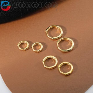 Khuyên tai tròn phụ kiện jestine|khuyên tai tròn đơn giản nhiều màu 6mm/8mm/10mm/12mm