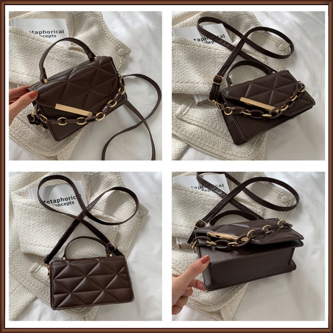 Túi Xách Da Pu Khóa Nam Châm Thời Trang Cho Nữ