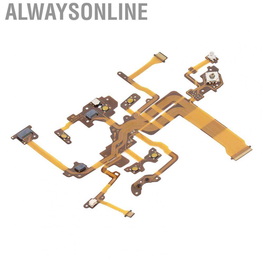 Alwaysonline Camera Flex Cable  FPC Perfect Fit Replacement Part Repair Delicate Top Cover Mode Dial Turntable Accurate Size for Mirrorless
