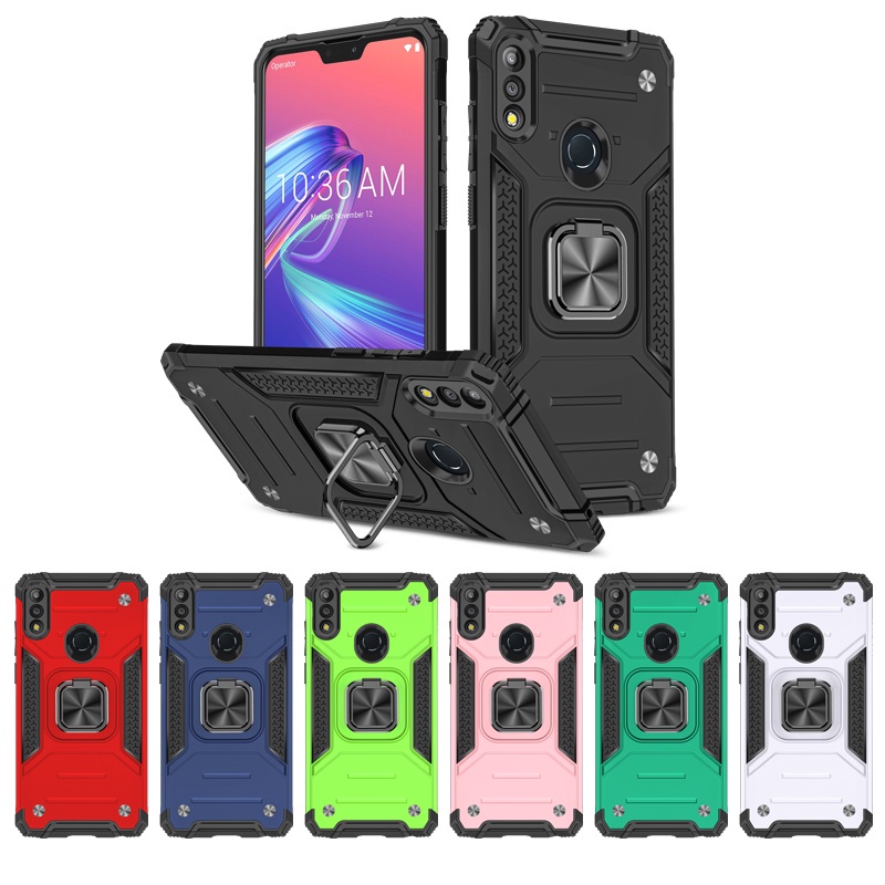 Ốp Điện Thoại Có Vòng Đỡ Nam Châm Xoay 360 Độ Cho ASUS Zenfone Max Pro M2 / 631Kl / 631Kl