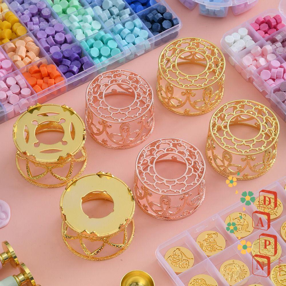 Daphs Giá Đỡ Nến Tem Đóng Dấu Niêm Phong Album Thủ Công DIY