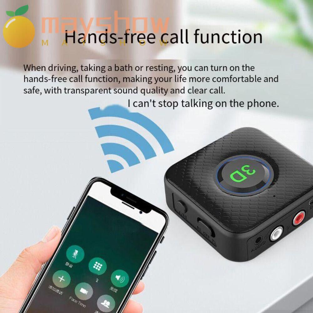 Thiết Bị Thu Phát Tín Hiệu Âm Thanh 3d MAYSHOW 5.1 24 (Mbps) Cho Loa Ô Tô