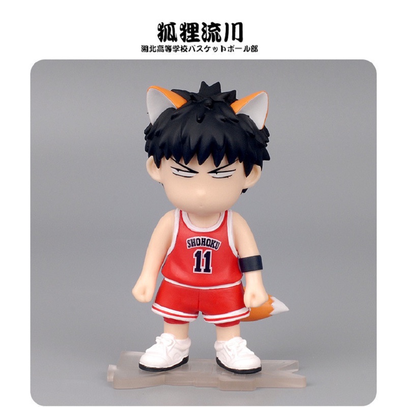 Mô Hình Nhân Vật Anime SLAM DUNK 8.5cm Độc Đáo Sống Động Búp Bê Đồ Chơi Đáng Yêu Dành Cho Trẻ 10-10 Tuổi# Khỉ Hanamichi Sakuragi 11# Đồ Chơi Cáo Rukawa Kaede Bằng PVC