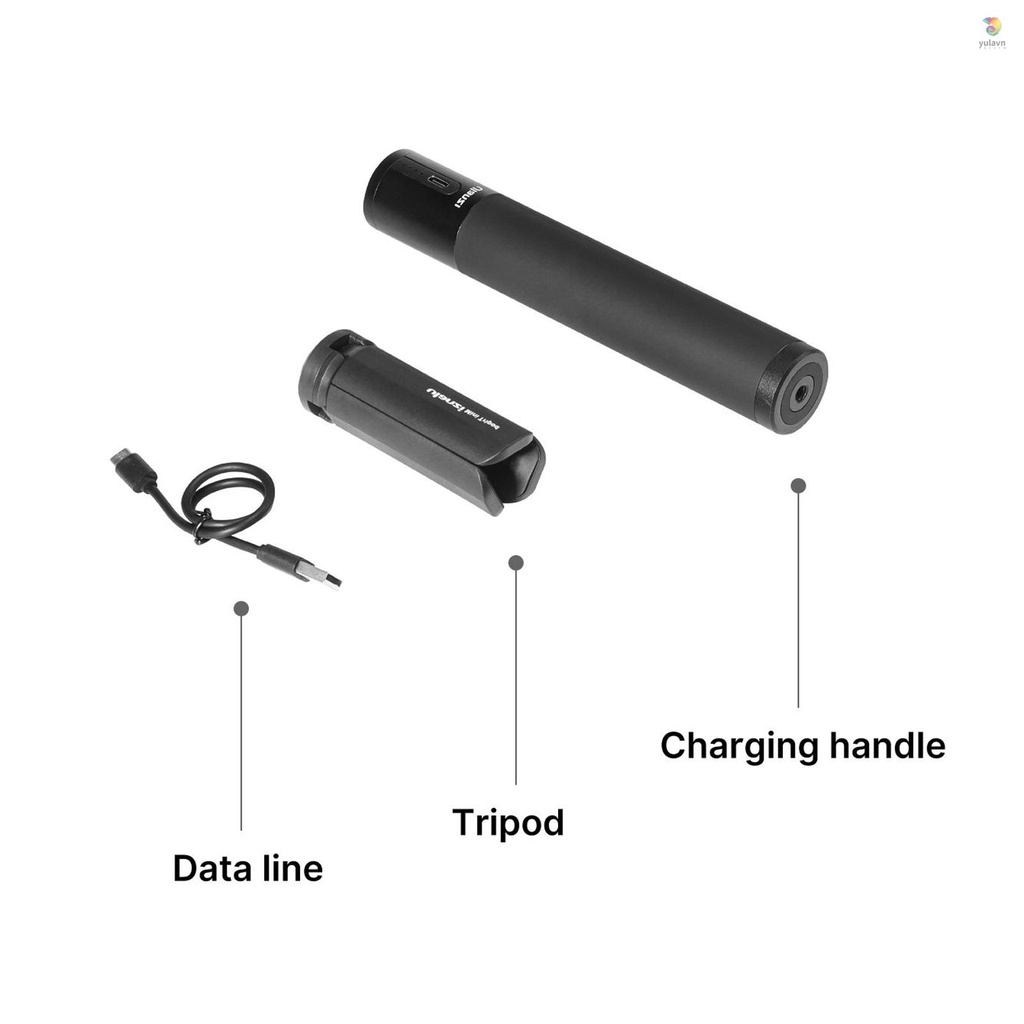 Sạc Dự Phòng 10000mAh Hai Cổng USB-A &amp; Type-C Có Giá Đỡ Ba Chân Mini Kỹ Thuật Số / Điện Thoại Thông Minh / Máy Ảnh Không Gương
