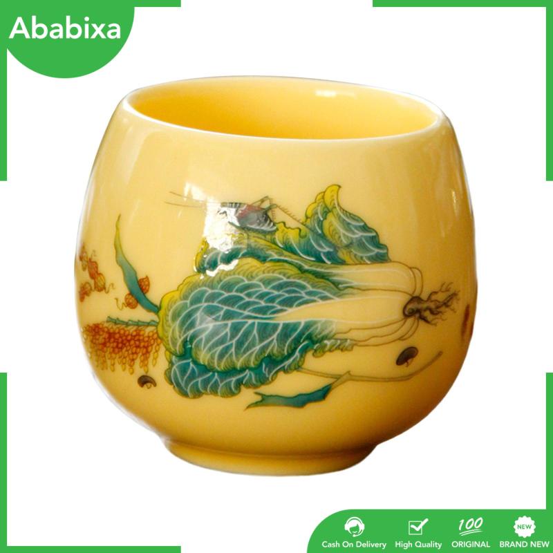 Cốc Uống Trà / Cà Phê Bằng Sứ Handmade Chống Rò Rỉ Kiểu Cổ Điển Tiện Dụng Cho Gia Đình / Văn Phòng