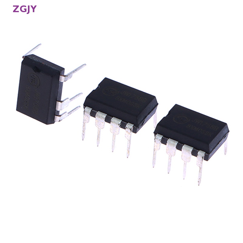 Bộ 3 Linh Kiện Điều Khiển Đèn LED JW1758B DIP-7 IC Mới