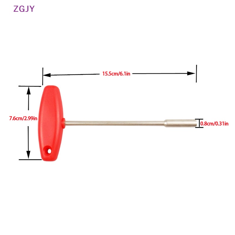 Cờ Lê Chữ T Bằng Thép Bền Bỉ ZGJY 3.2 / 4.7 / 5.5mm Dùng Sửa Chữa Xe Đạp Leo Núi Mới