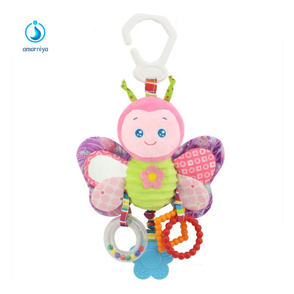 Búp Bê Treo Nôi Hình Chim / Bướm / Thỏ Mềm Mại Cho Bé