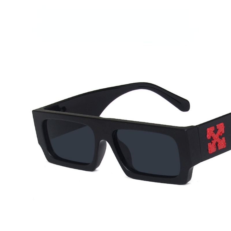 (AIMURUSI) COD X Kính Râm Gọng Vuông Nhỏ In Họa Tiết Phong Cách Hip Hop Đường Phố Âu Mỹ Hợp Xu Hướng Thời Trang