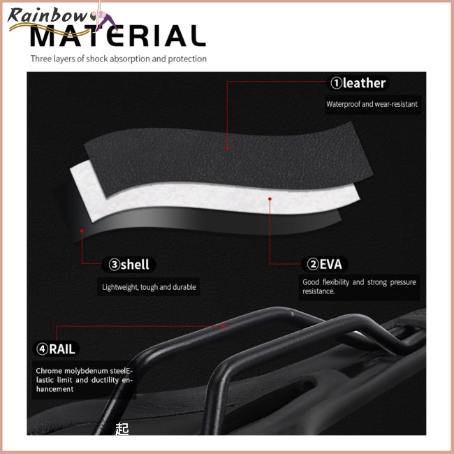 Yên Xe Đạp Leo Núi Khoét Rỗng Siêu Nhẹ Thoải Mái Chống Trượt