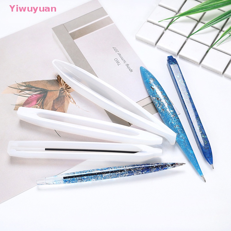 Khuôn Silicon Làm Bút Bi Trang Trí Đồ Trang Sức Thủ Công DIY Mới