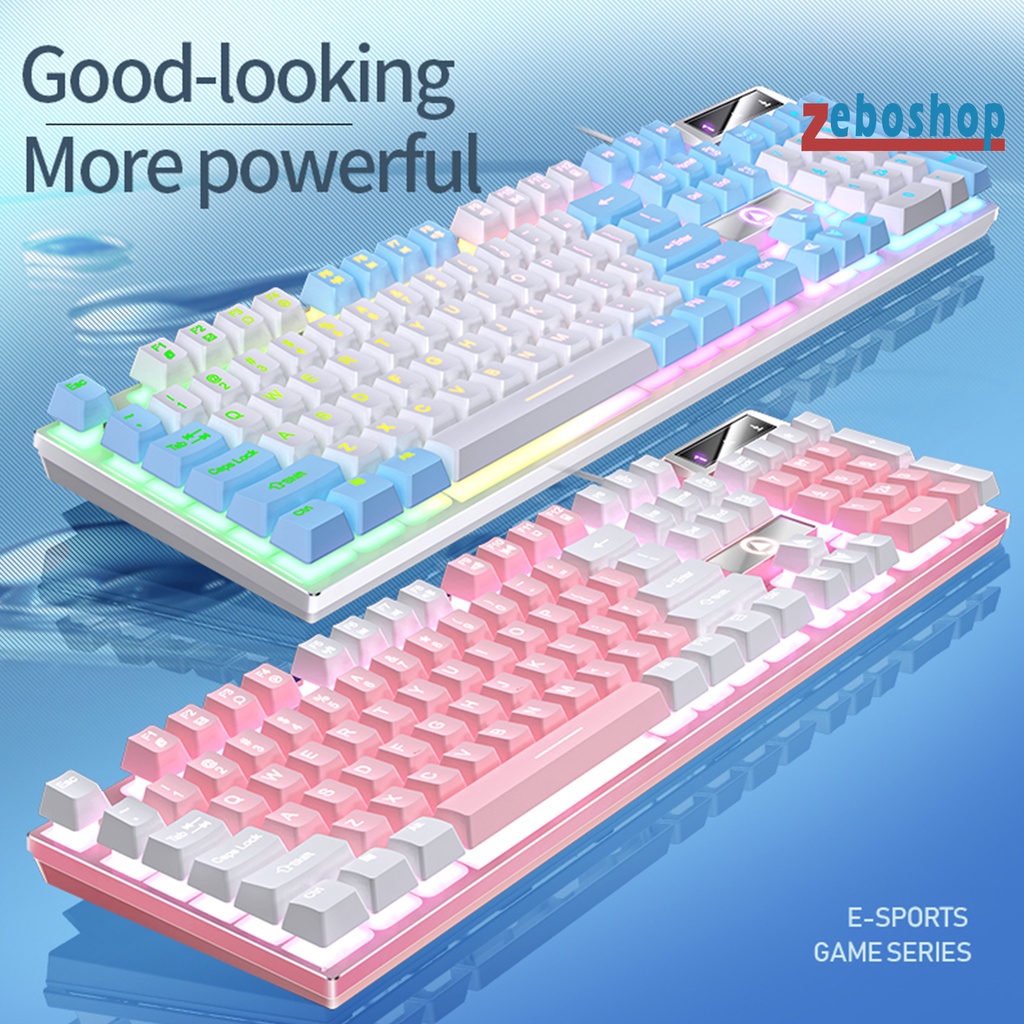 Bàn Phím Cơ K500 104 Phím Nhiều Màu Sắc Dành Cho Game Thủ
