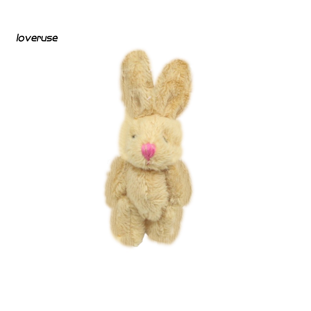 Thỏ Nhồi Bông Đồ Chơi Đáng Yêu 6cm