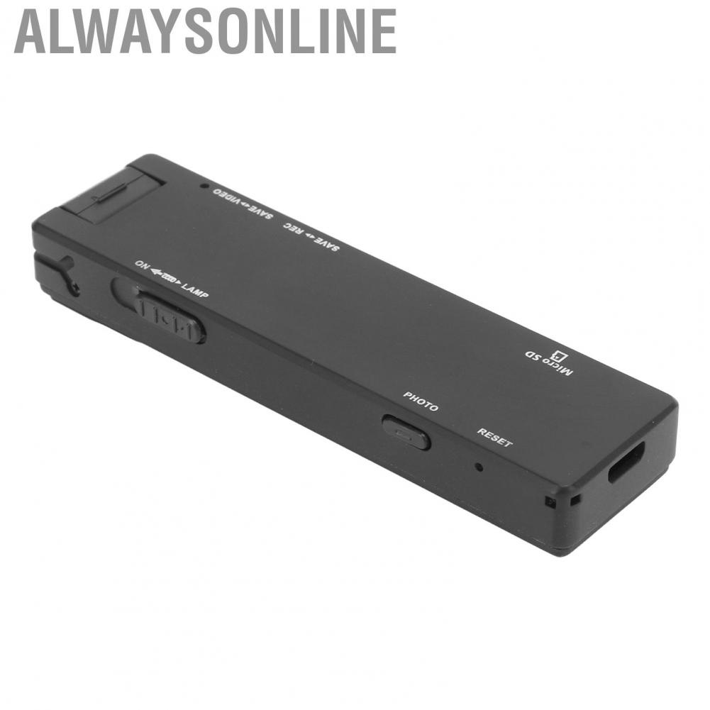 Alwaysonline Recording Pen Camera With Back Clip Mini  Video