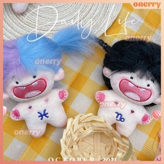 Búp bê bông 10cm búp bê nhồi bông 12 chòm sao búp bê khỏa thân thiếu răng búp bê mặt anime bằng cotton pp đồ chơi làm bằng tay mini mặt dây chuyền onerryvn