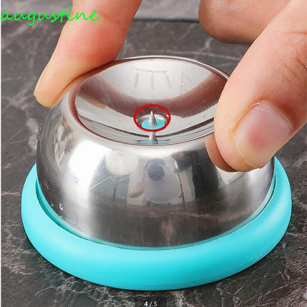 Dụng Cụ Tách Lòng Đỏ Trứng Luộc Bằng Thép Không Gỉ Dễ Thương