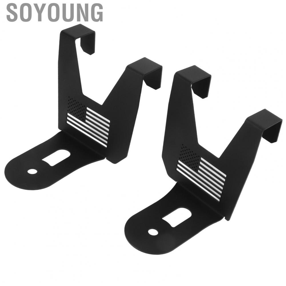 Soyoung Turbo Cooler Holders  Strong UTV Cooler Mounting Brackets Steel Stable Deformation Resistant  for UTV