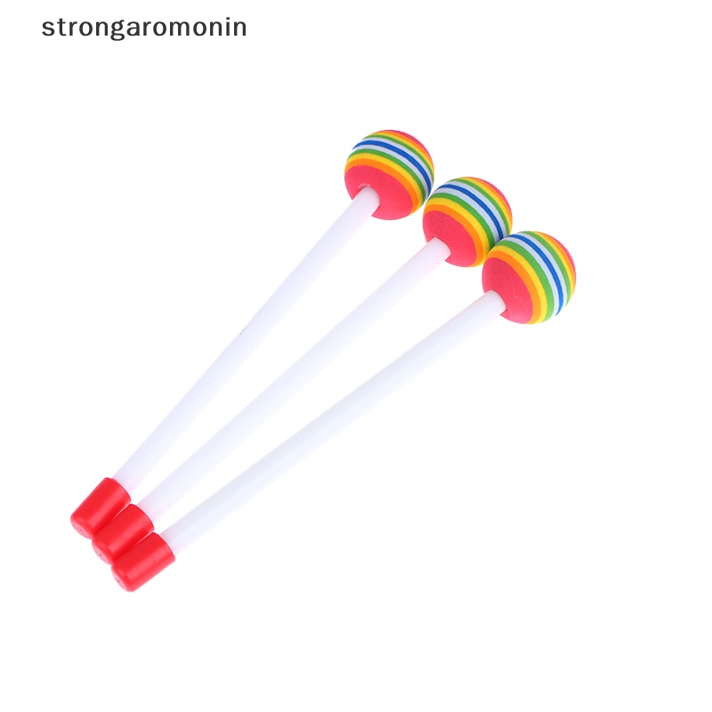 Trống Gõ Hình Kẹo Mút 6Inch 8Inch 10Inch Nhiều Màu Sắc Dành Cho Trẻ Em