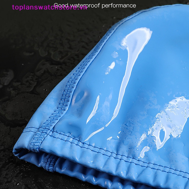 Mũ Bơi Thể Thao Bằng Vải PU Co Giãn Chống Nước Bảo Vệ Tai