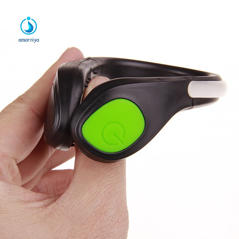 Đèn LED Cảnh Báo An Toàn Gắn Giày Chạy Bộ Cho Xe Đạp