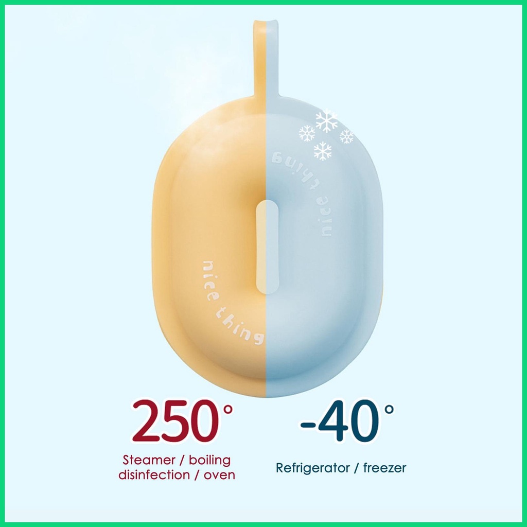 Khay Làm Đá 8 Ngăn Bằng Silicone Tái Sử Dụng Được