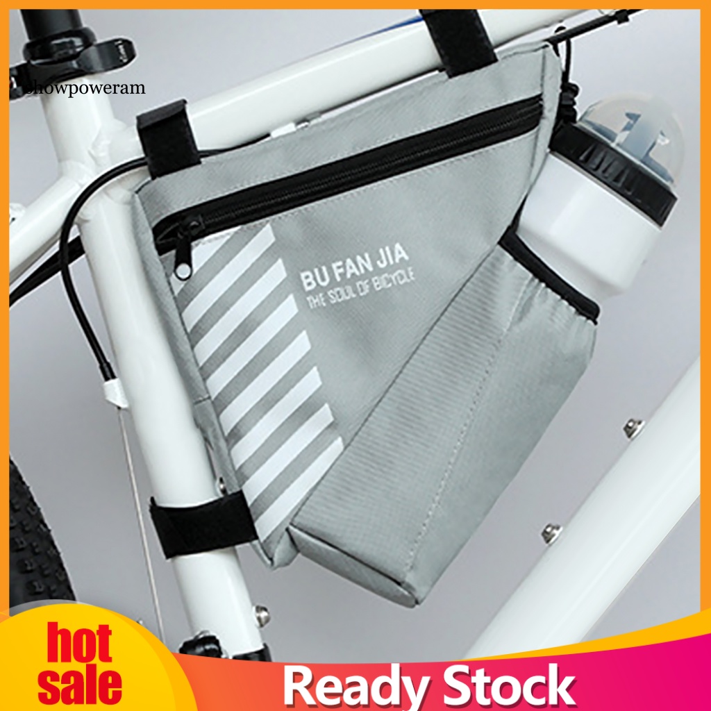 Túi Tam Giác Đựng Vật Dụng Tiết Kiệm Không Gian Có Khóa Kéo Cho Xe Đạp Sturdy