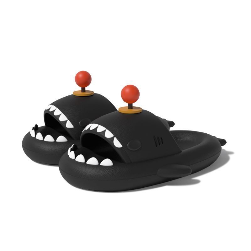 Dép Đi Trong Nhà Chống Trượt Hình Cá Mập Dễ Thương