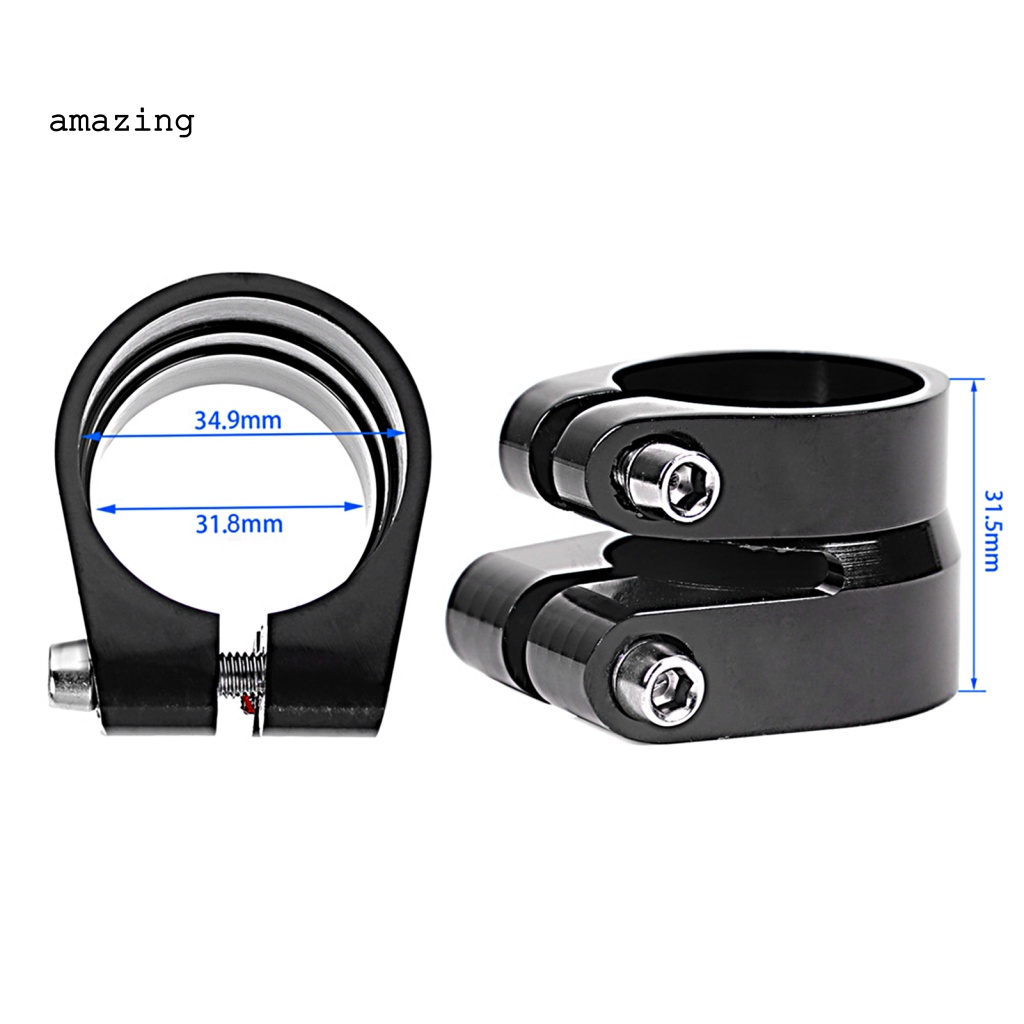 Kẹp Cố Định Yên Xe Đạp Hai Lớp Chống Gỉ Thiết Kế Đơn Giản Tiện Dụng