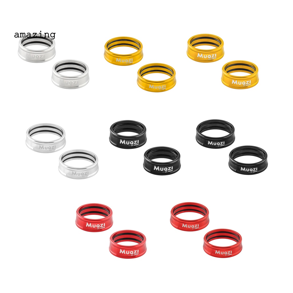 1 Cặp Vỏ Bọc Tay Lái Xe Đạp Bằng Nhôm Dễ Lắp Đặt